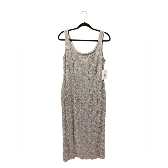 R & M Richards 2-Piece Sequin Lace Gown with Jacket – Size 10 - Picture 6 of 10